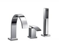 Смеситель на борт ванны  Jacuzzi Rubinetteria Glint 0IQ00016JA00