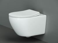 Унитаз подвесной, безободковый Ceramicanova Peal CN8001