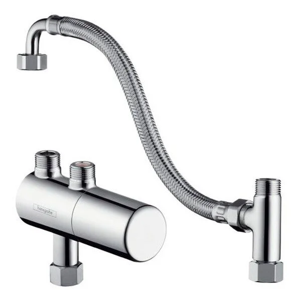 Фото термостатический смеситель для ванны hansgrohe ecostat 15346000