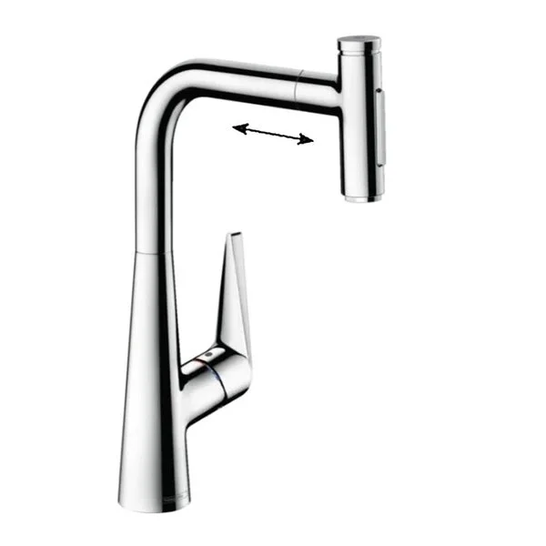 Фото смеситель для кухонной мойки hansgrohe select 72823000