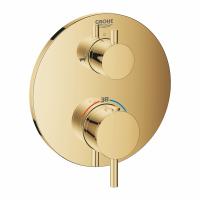 Встраиваемый термостатический смеситель для ванны Grohe Atrio New 24138GL3, цвет: прохладный восход солнца