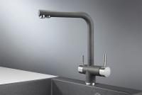 Смеситель для кухни Granula 2305, ГРАФИТ