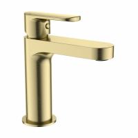 Смеситель для раковины Wonzon & Woghand, цвет: Брашированное золото WW-H1032-BG