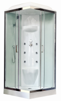 Душевая кабина Royal Bath НР RB90HP7-WT-CH 90x90 см