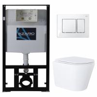 Унитаз с инсталляцией Azario AZ-8010-1000+AZ-8200-0032+AZ-0053