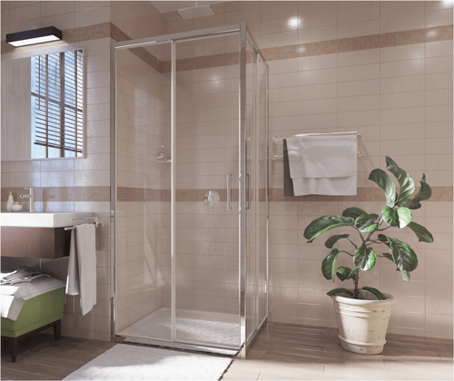 Фото душевое ограждение wasserkraft main 90x90 см 41s03 matt glass