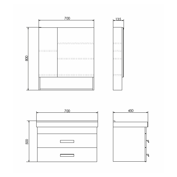 Фото зеркальный шкаф comforty никосия 70 см 00-00008851