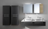 Тумба под раковину Kolpa-san Blanche 150 см, цвет: антрацит OB 150ANT