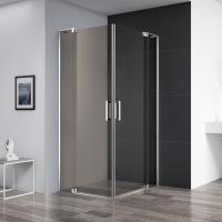 Душевое ограждение Cezares SLIDER-A-2-80/90-BR-Cr 80x80 см