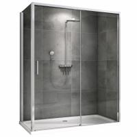 Душевое ограждение Abber Komfort AG93170-S102 170x100 см