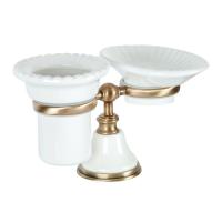 Стакан и мыльница настольные TW collection Harmony TWHA141bi/br