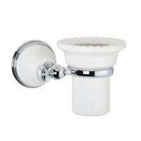 Стакан для зубных щеток, керамический TW collection Harmony TWHA109bi/cr