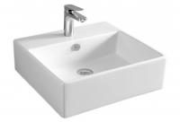 Раковина накладная ArtCeram Quadro 50 см QUL002 01 00