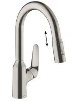 Смеситель для кухонной мойки Hansgrohe Focus 71801800