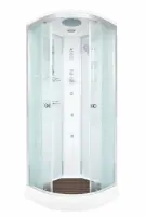 Душевая кабина DTO 80x80 см EM1580GM+EL с гидромассажем и электрикой