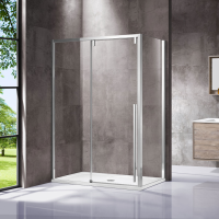 Душевой уголок Vincea Lugano 130x100 см VSR-1L1013CL-1