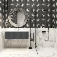 Тумба с раковиной TW collection Shape 122 см SHAP120-G+548001*1