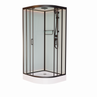 Душевая кабина Душевая кабина Frank F408 Black 80x80 см 800804