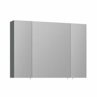 Зеркальный шкаф Orka Likya 100 см 3001090, цвет: антрацит матовый