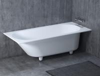 Ванна из искусственного камня Salini Ornella Kit 102421M 170x75 см, матовая