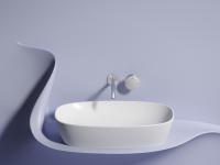 Раковина накладная Ceramicanova Element 60 см, цвет: белый CN6049MW