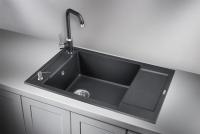 Кухонная мойка Granula 78 см 7806, ЧЁРНЫЙ