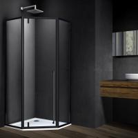 Душевое ограждение Vincea Penta 90x90 см  VSP-3P900CLB
