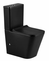 Унитаз напольный Azario Quadro AZ-2175-MB