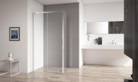 Душевое ограждение Cezares Comfort COMFORT-AH-1-120/90-C-Cr 120 см