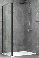 Душевая стенка Abber Schwarzer Diamant S80B 80 см