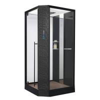 Душевая кабина Orans SR-89101LS Black 100x100 см