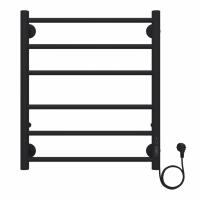 Электрический полотенцесушитель Azario Parma 50x60 см цвет: черный AZ10856B