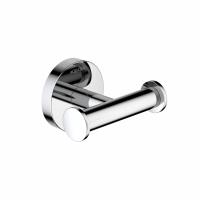 Крючок двойной Акватек Оберон цвет: хром AQ4202CR