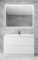 Тумба под раковину BelBagno Marino 90 см MARINO-900-2C-PIA-BL-P цвет: bianco lucido
