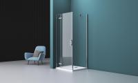 Душевое ограждение BelBagno KRAFT-A-12-90-C-Cr-R 90x90 см