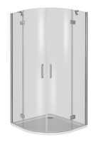Душевое ограждение Good Door Saturn R-90-C-CH 90 см СА00012