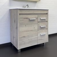 Тумба с раковиной Comforty Марио 75 см 00-00016096