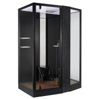 Душевая кабина Orans SR-89102RS Black 150x100 см