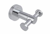 Крючок двойной Акватек Вега цвет: хром AQ4002CR