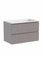 Тумба под раковину Sancos Snob T 80 см, цвет: Doha Soft SNT80SM
