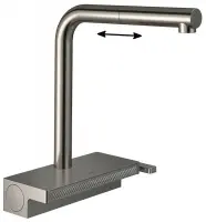 Смеситель для кухонной мойки Hansgrohe Aquno Select 73830800