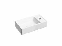 Раковина подвесная Ceramicanova Element 41.7 см, цвет: белый CN6051L
