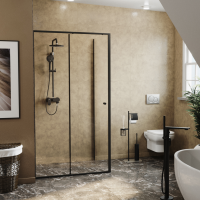 Душевое ограждение WasserKraft Dill 100x80 см 61S17