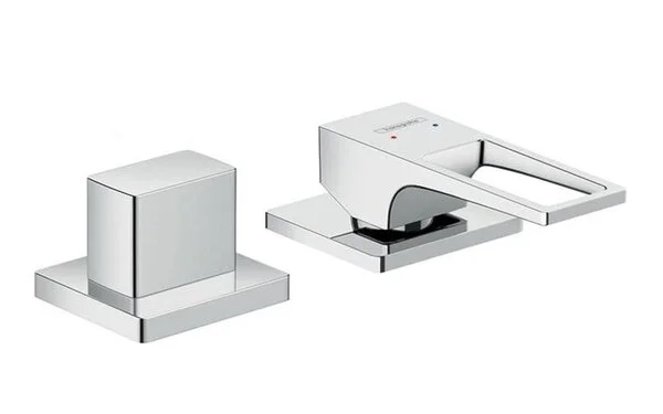 Фото смеситель на борт ванны hansgrohe metropol 74548000