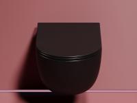 Унитаз подвесной, безободковый Ceramicanova Modena CN6063MB