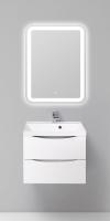 Тумба под раковину BelBagno Marino 60 см MARINO-600-2C-SO-BL-P цвет: bianco lucido