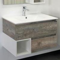 Тумба с раковиной Comforty Турин 75 см 00-00013913
