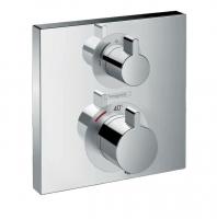 Встраиваемый термостатический смеситель для душа Hansgrohe Ecostat Square 15714000
