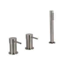 Смеситель для ванны Fima Carlo Frattini Spillo Steel F3074/1INOX