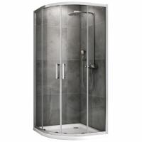 Душевое ограждение Abber Schwarzer Diamant 80x80 см AG01080
